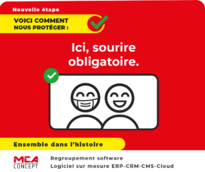 Illustration de l'actualité "levée des mesures anti-covid" MCA Concept