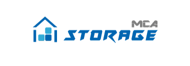 Logo representing a warehouse for the storage of goods