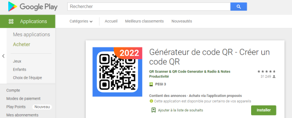 Illustrazione articolo Google Play "QR code" | MCA Concept