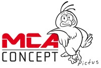 Illustration der Nachrichten "Pictus Botschafter" MCA Concept
