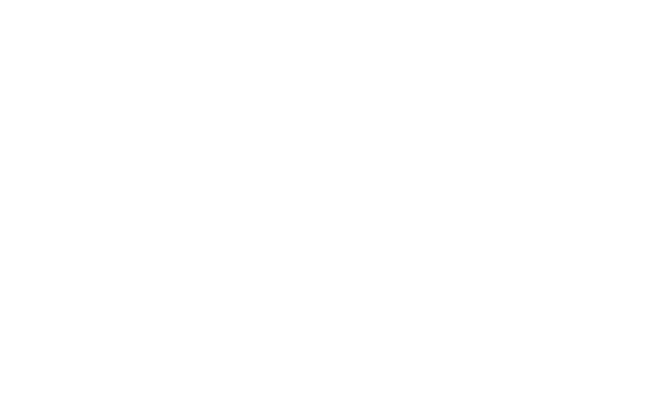 Logo bianco raffigurante un negozio con cestini per la spesa e un caddy