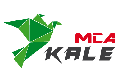 Logo du logiciel de gestion MCA Kale représentant un oiseau origami